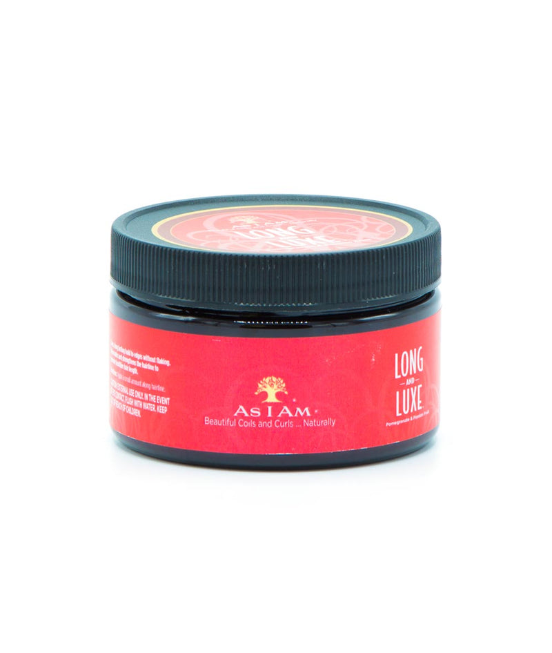 As I Am Long And Luxe Pomegranate&Passion Fruit Gro Edges 4Oz