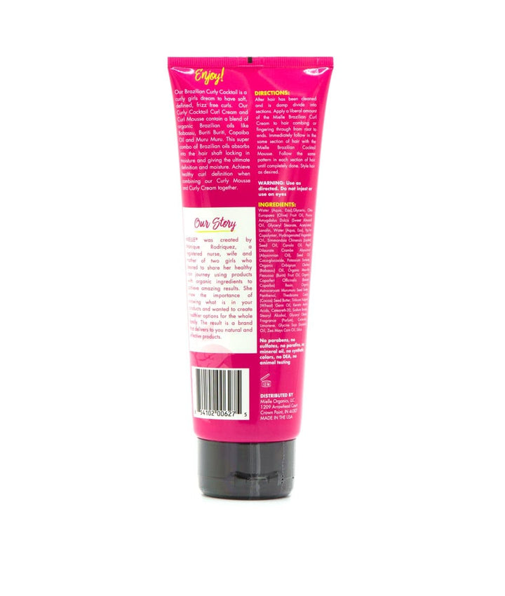 Mielle Organics Babassu Brazilian Curly Cocktail Curl Cream 7.5Oz