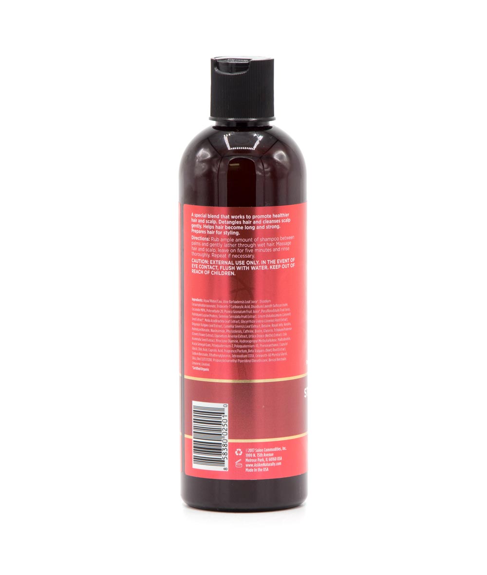 As I Am Long And Luxe Pomegranate & Passion Fruit Strengthening Shampoo 12oz