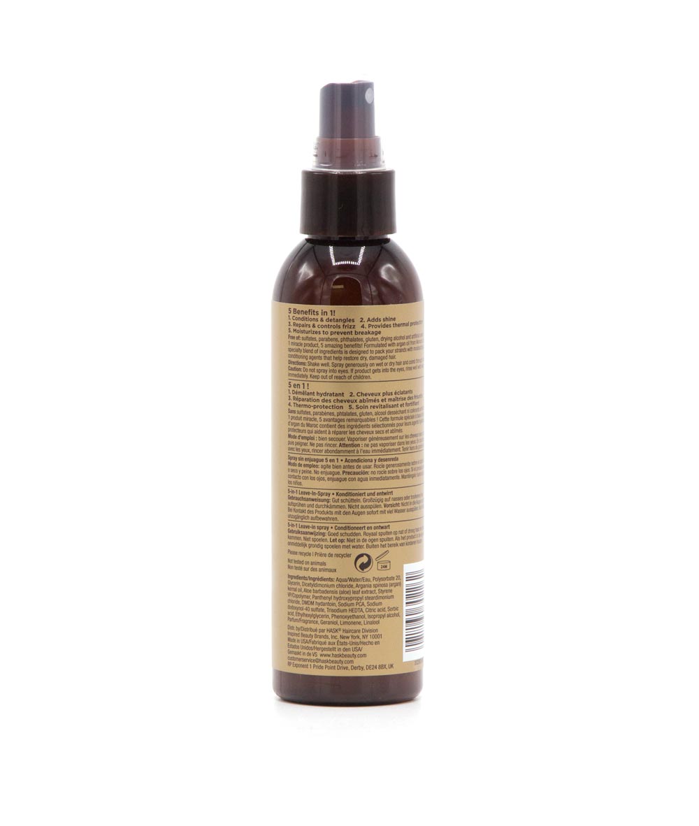 Hask Argan Oil 5-In-1 Leave-In Spray 6Oz