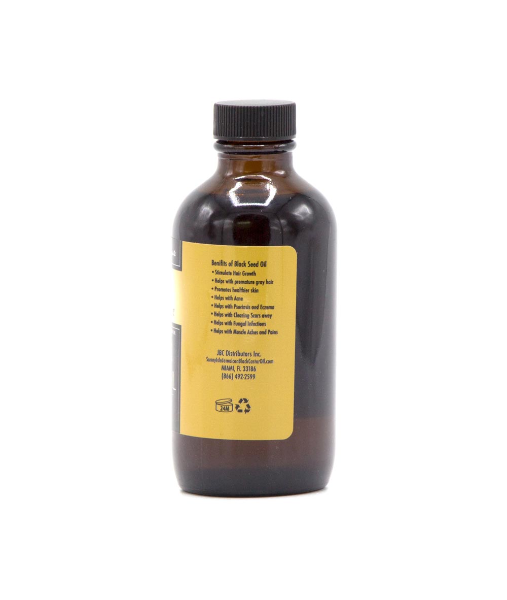 Sunny Isle Jamaican Black Castor Oil Black Seed Oil 4Oz