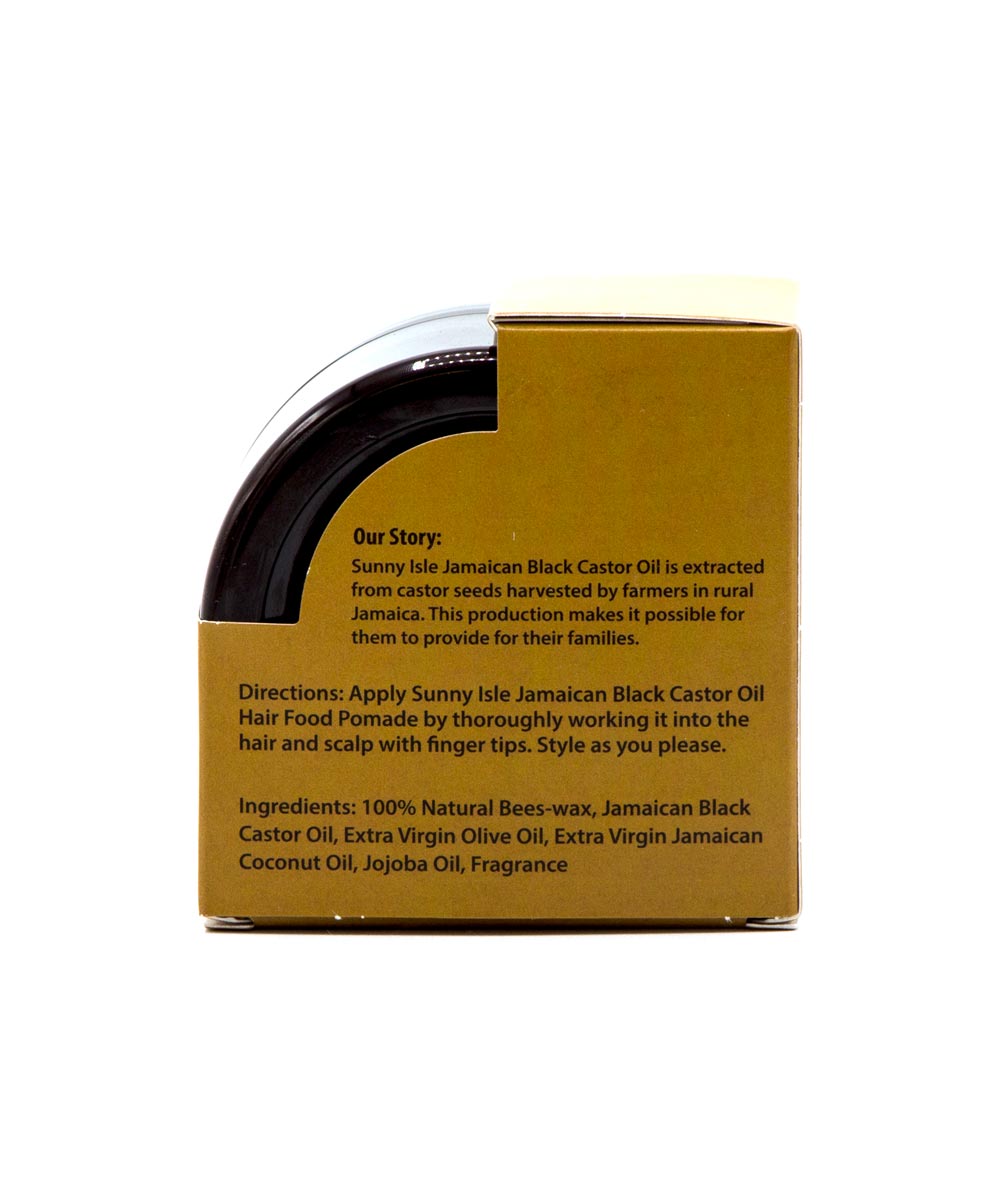 Sunny Isle Jamaican Black Castor Oil Hair Food Pomade[Extra Dark] 4oz, Hair Care - Cloré Beauty