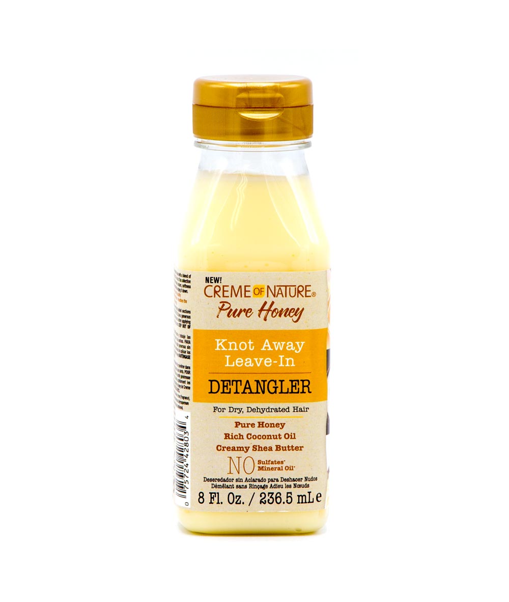 Creme Of Nature Pure Honey Knot Away Leave-In Detangler 8Oz, Hair Care - Cloré Beauty