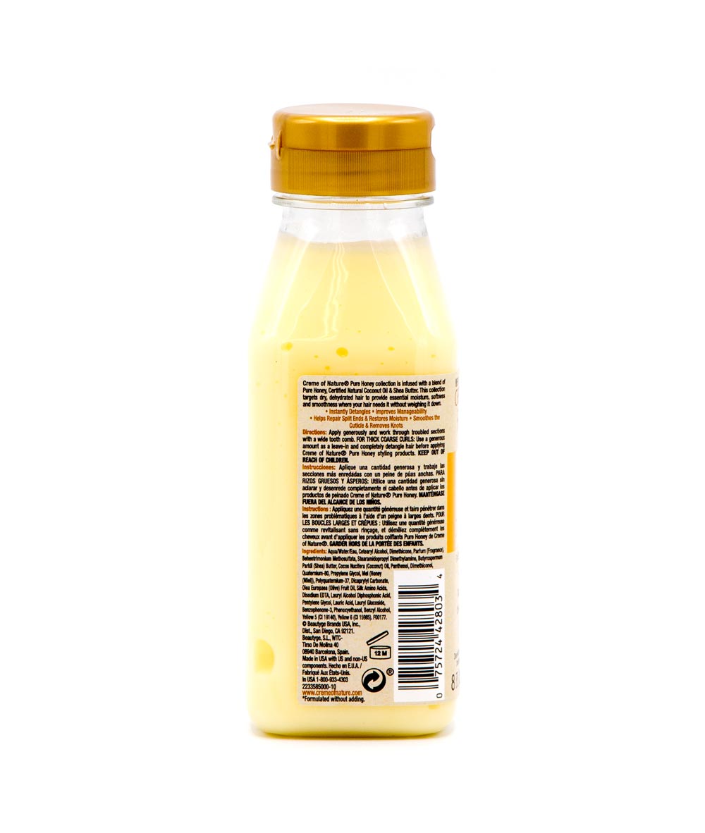 Creme Of Nature Pure Honey Knot Away Leave-In Detangler 8Oz, Hair Care - Cloré Beauty