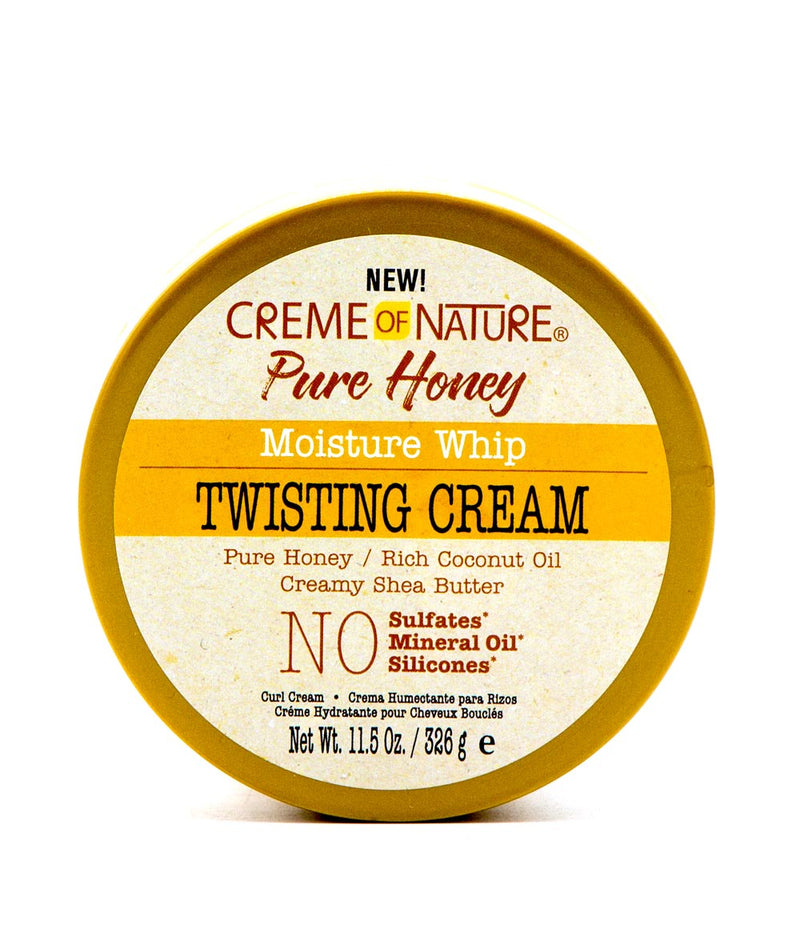 Creme Of Nature Pure Honey Moisture Whip Twisting Cream 11.5Oz
