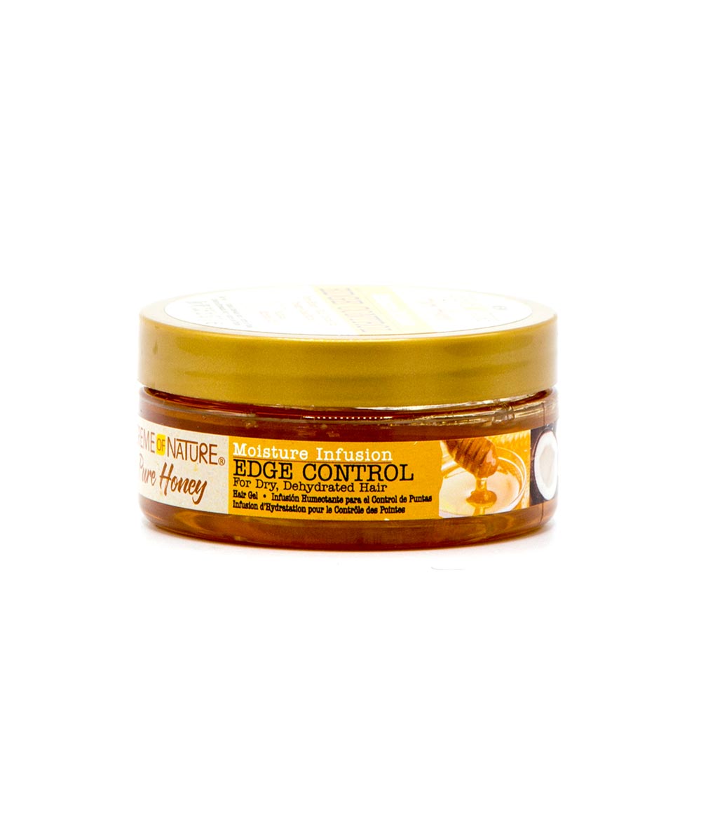 Creme Of Nature Pure Honey Moisture Infusion Edge Control 2.25Oz, Hair Care - Cloré Beauty