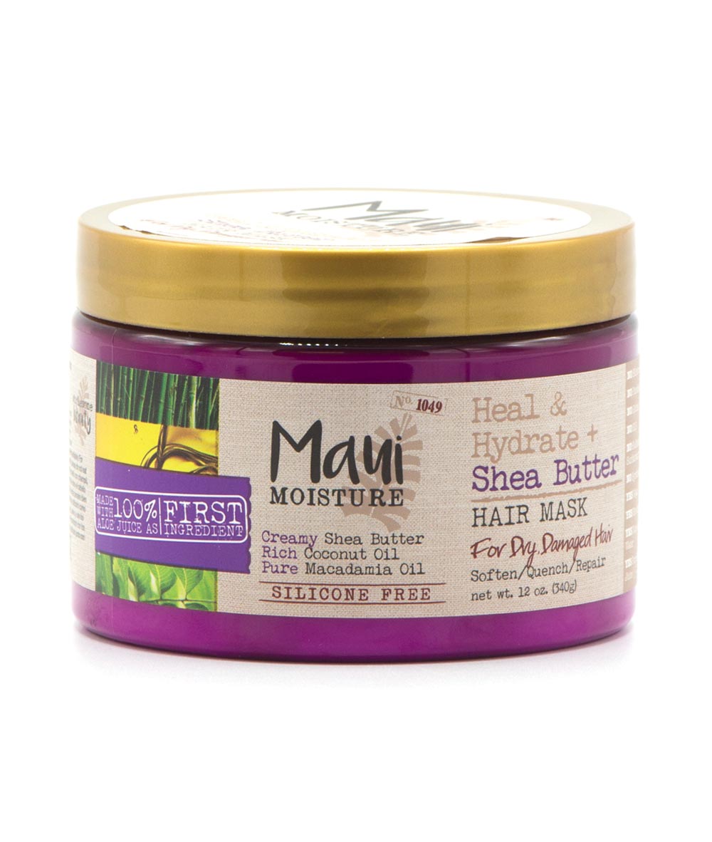 Maui Moisture Heal&Hydrate Shea Butter Hair Mask 12Oz, HAIR CARE - Cloré Beauty