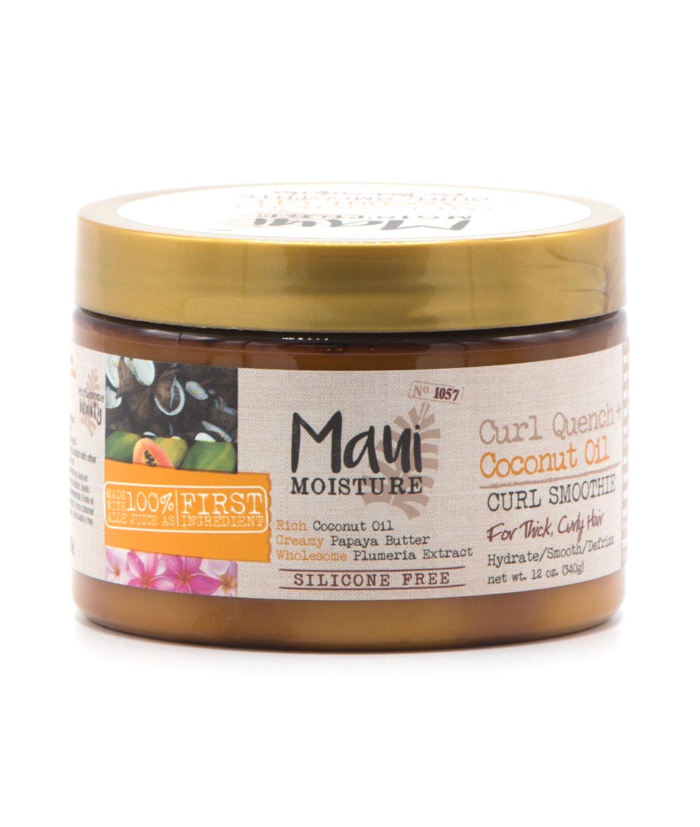 Maui Moisture Curl Quench Coconut Oil Curl Smoothie 12Oz, HAIR CARE - Cloré Beauty