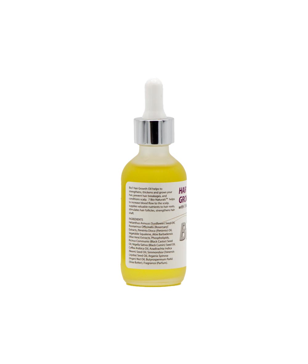 By Natures Bio7 Hair Growth Oil 2oz, Hair Care - Cloré Beauty