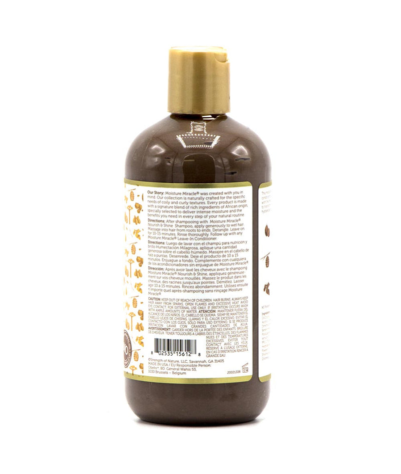 African Pride Moisture Miracle Honey,Chocolate&Coconut Oil Conditioner 12Oz