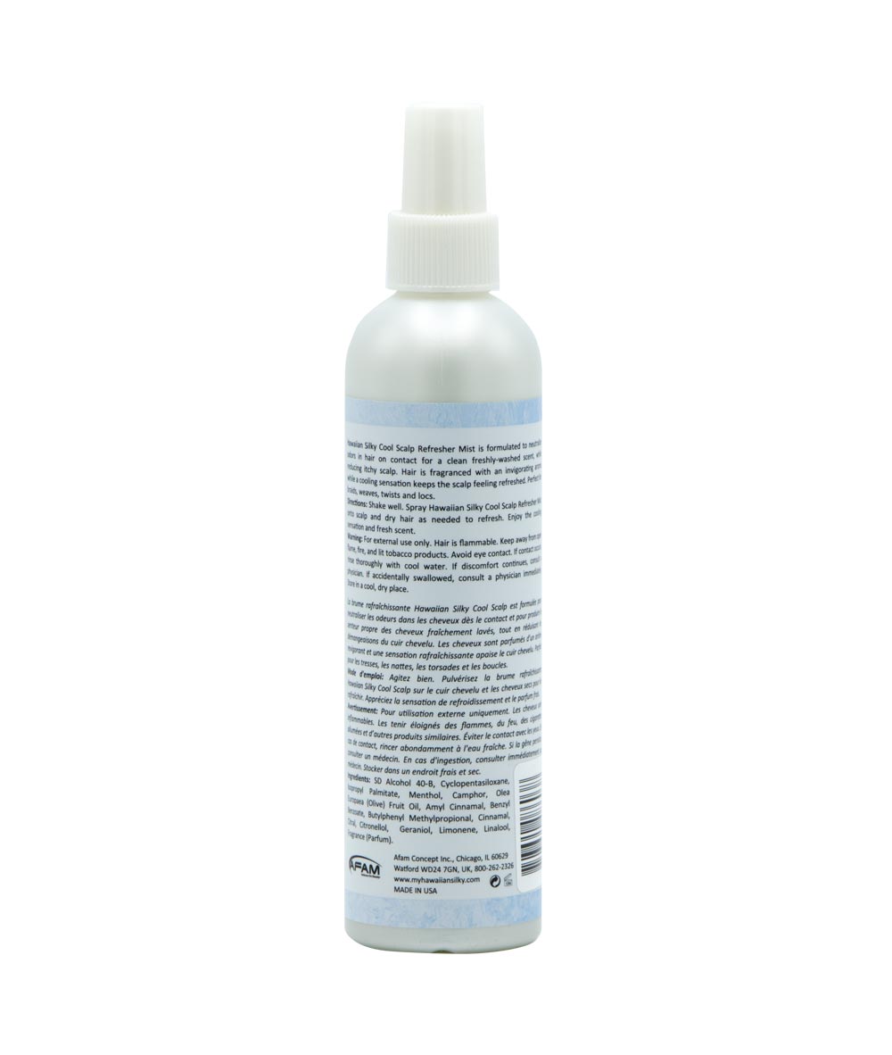Hawaiian Silky Cool Scalp Refresher Mist 8Oz, HAIR CARE - Cloré Beauty