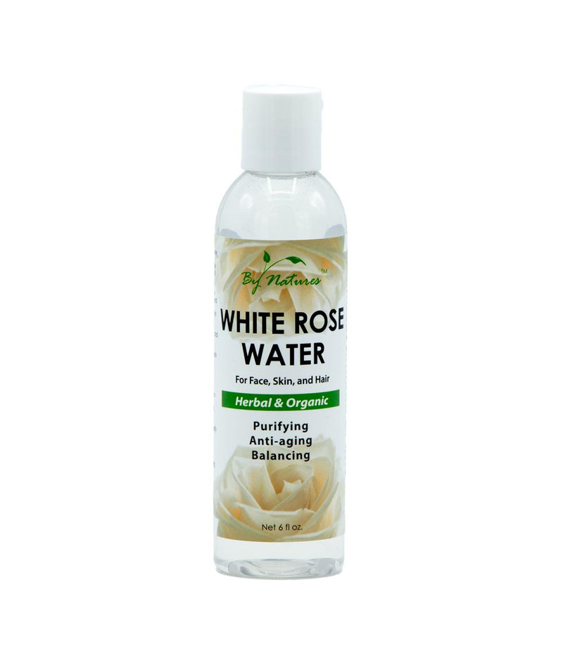 By Natures White Rose Water Purifying Anti Aging Balancing 6Oz
