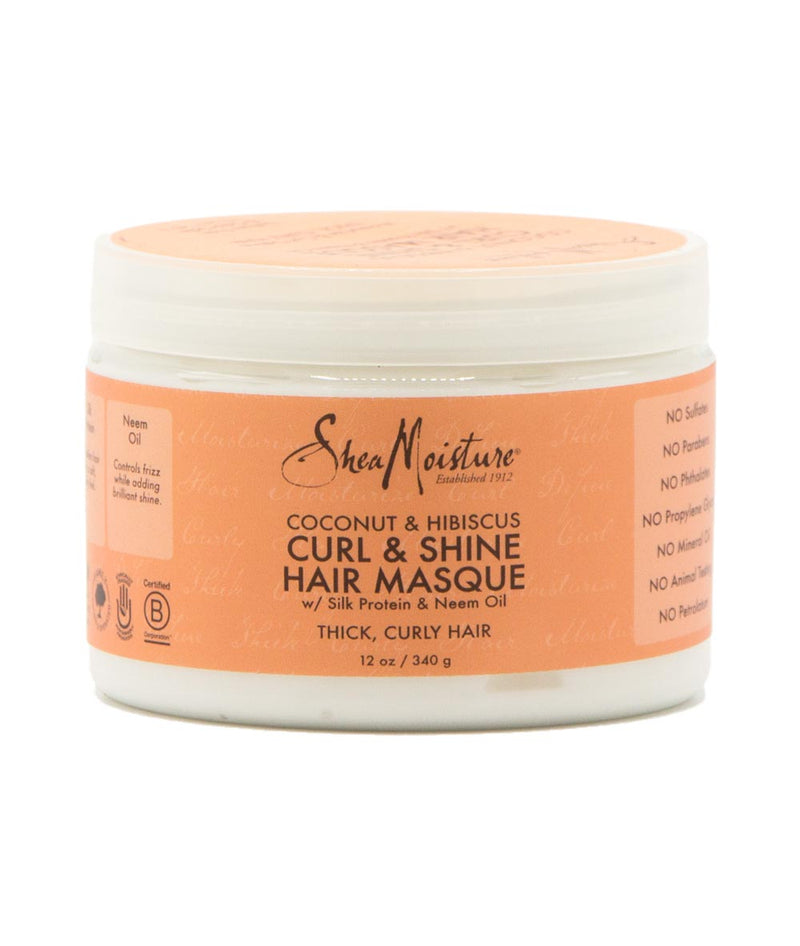 SheaMoisture Coconut&Hibiscus Hair Masque 12Oz