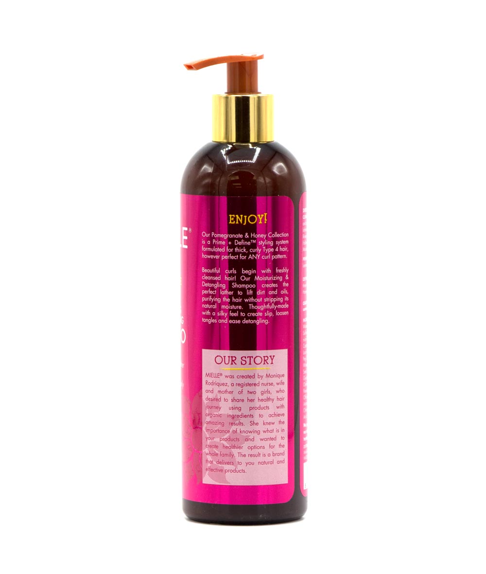 Mielle Organics Pomegranate & Honey Moisturizing And Detangling Shampoo 12oz, HAIR CARE - Cloré Beauty