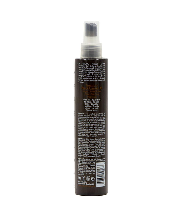 On Natural Curl-N-Wavy Curl Defining Conditioner&Detangler 8Oz