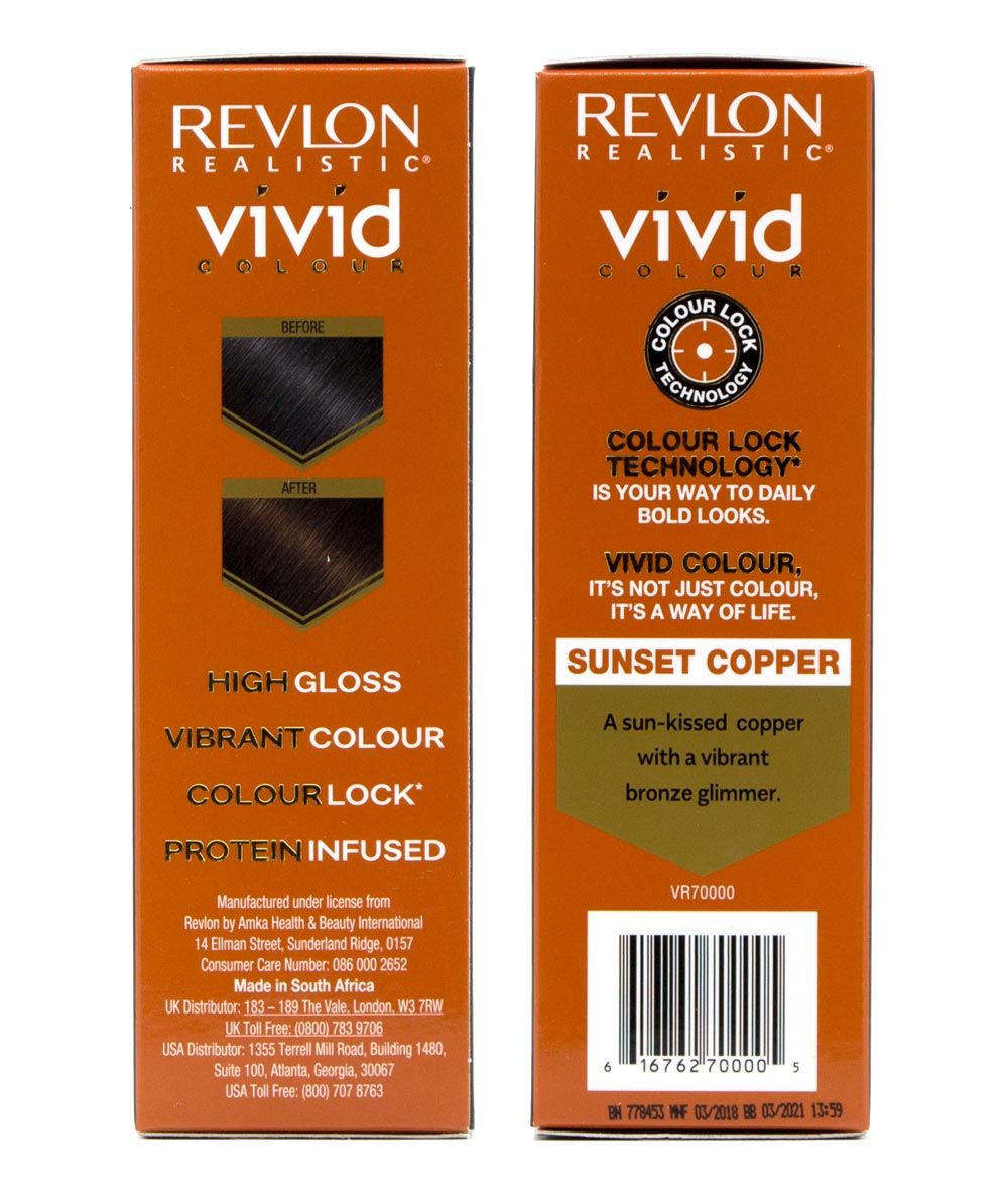 Revlon Realistic Vivid Colour Kit #Vr, HAIR CARE - Cloré Beauty