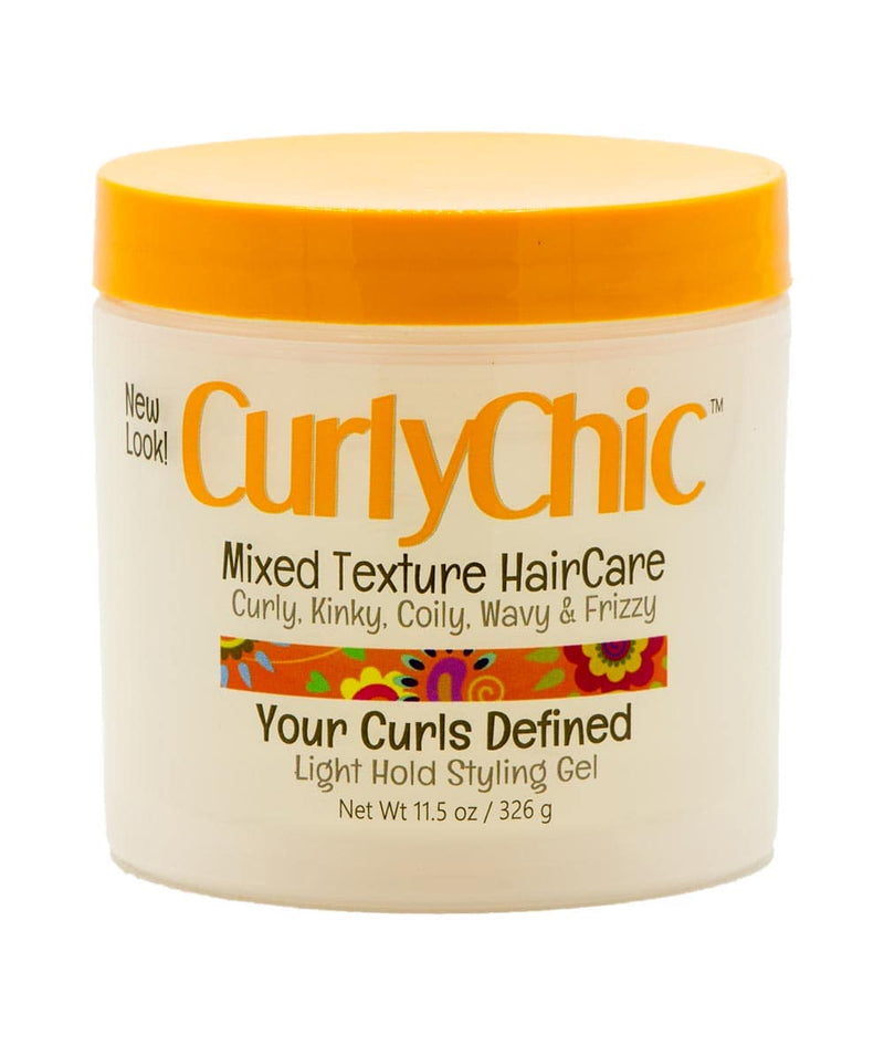 Curlychic Mixed Texture H/Care Your Curls Defined Light Hold Styling Gel 11.5Oz