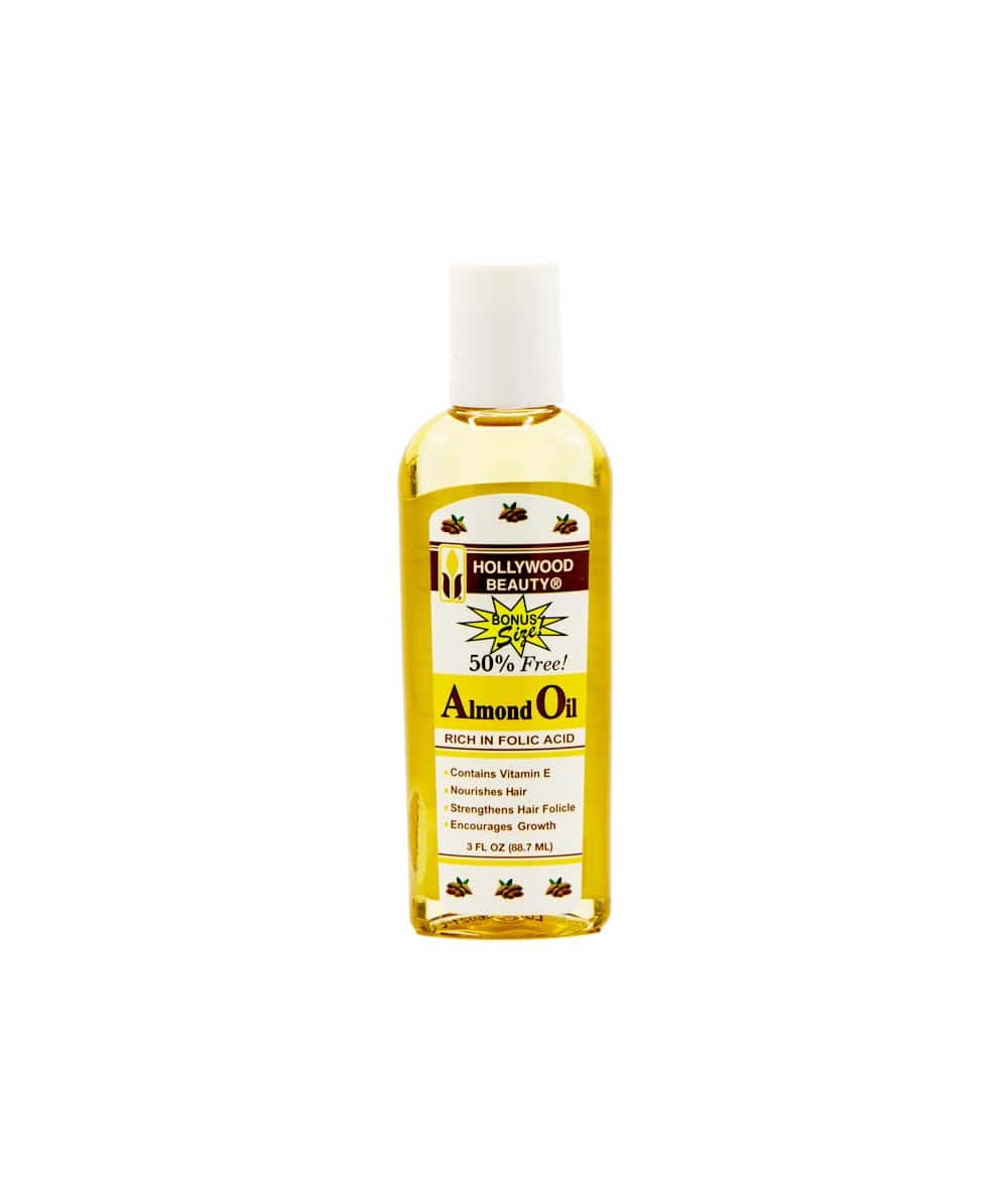 Hollywood Beauty Almond Oil Bonus Size 3Oz