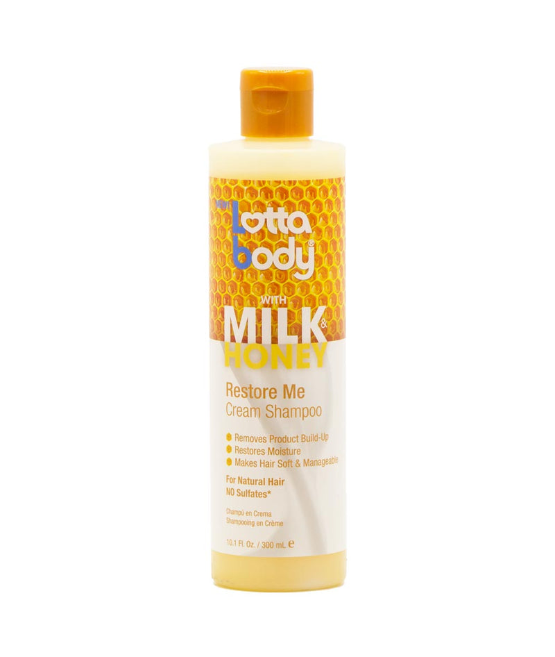 Lottabody Milk&Honey Restore Me Cream Shampoo 10.1Oz