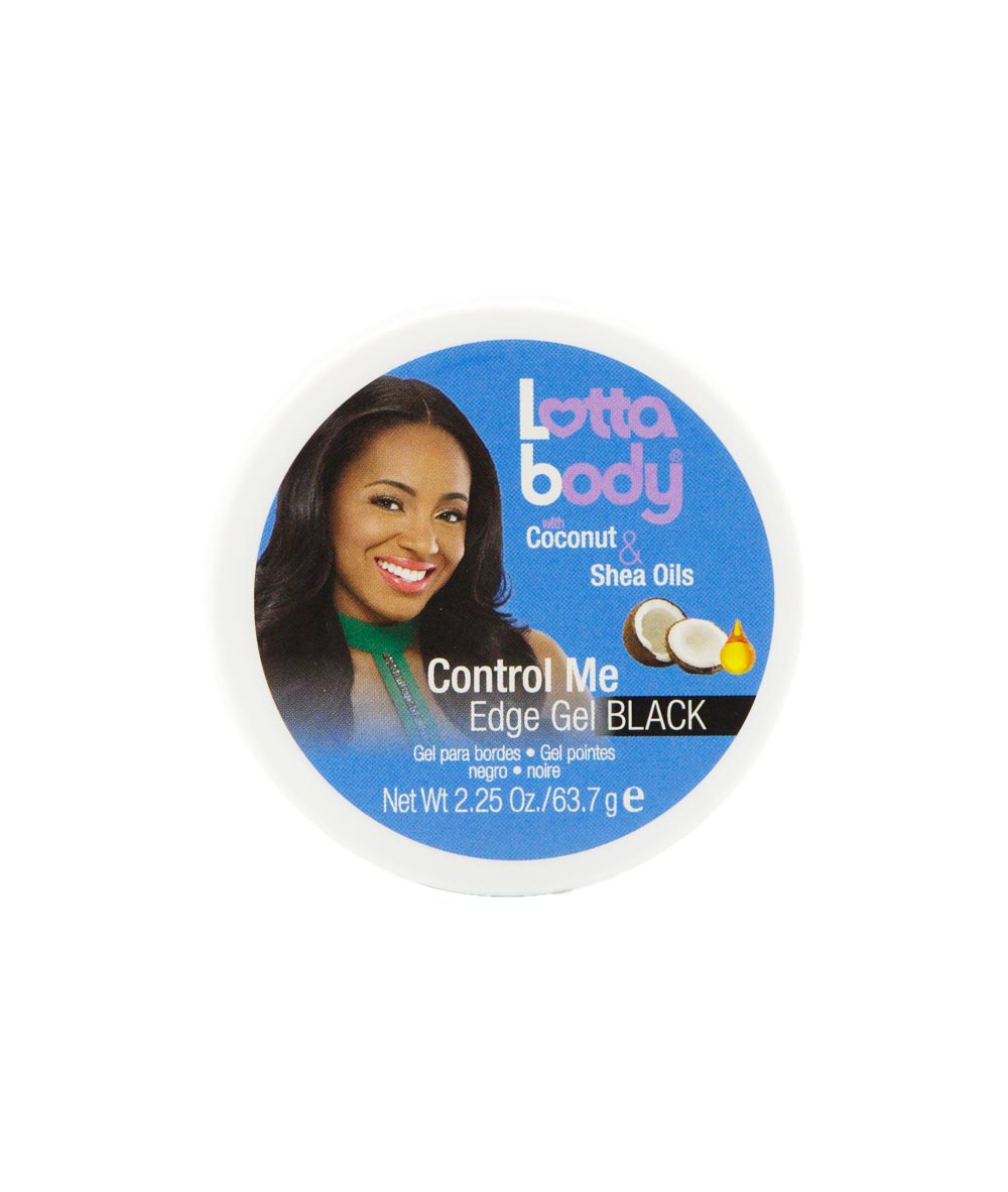 Lottabody Control Me Edge Gel[Black] 2.25Oz, HAIR CARE - Cloré Beauty
