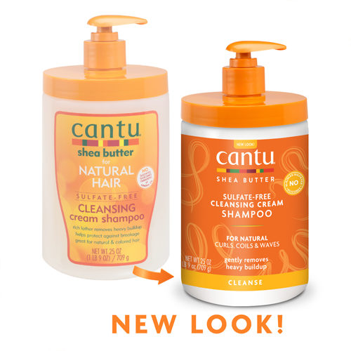 Cantu Shea Butter For Natural Hair Cleansing Cream Shampoo 25oz