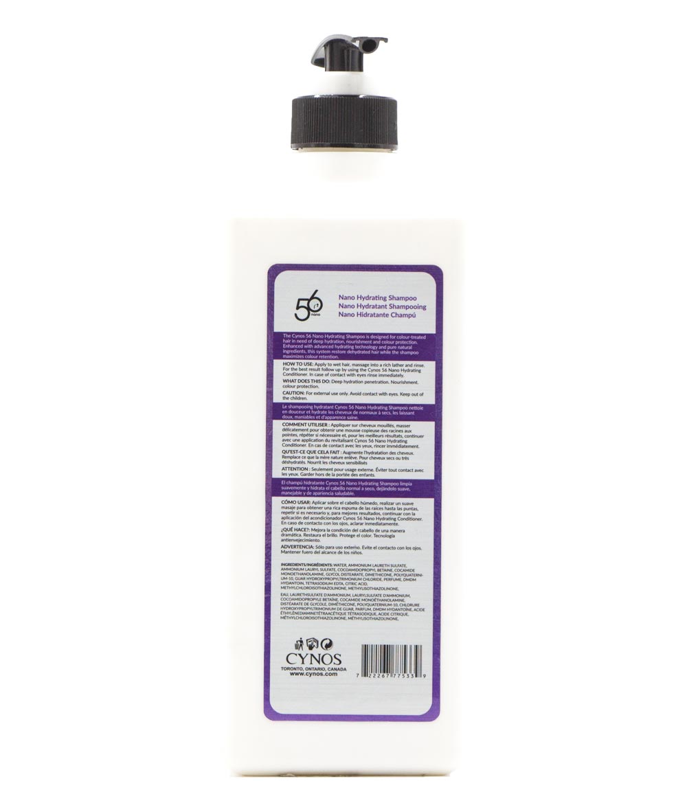 Cynos 56 Nano Nano Hydrating Shampoo 1000Ml, HAIR CARE - Cloré Beauty