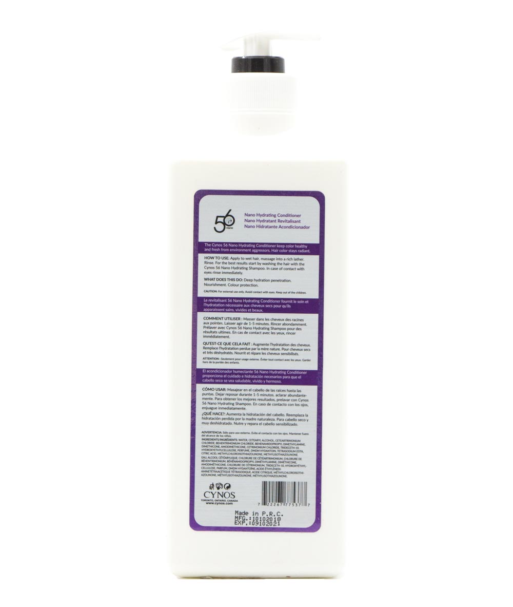 Cynos 56 Nano Nano Hydrating Conditioner 1000Ml, HAIR CARE - Cloré Beauty