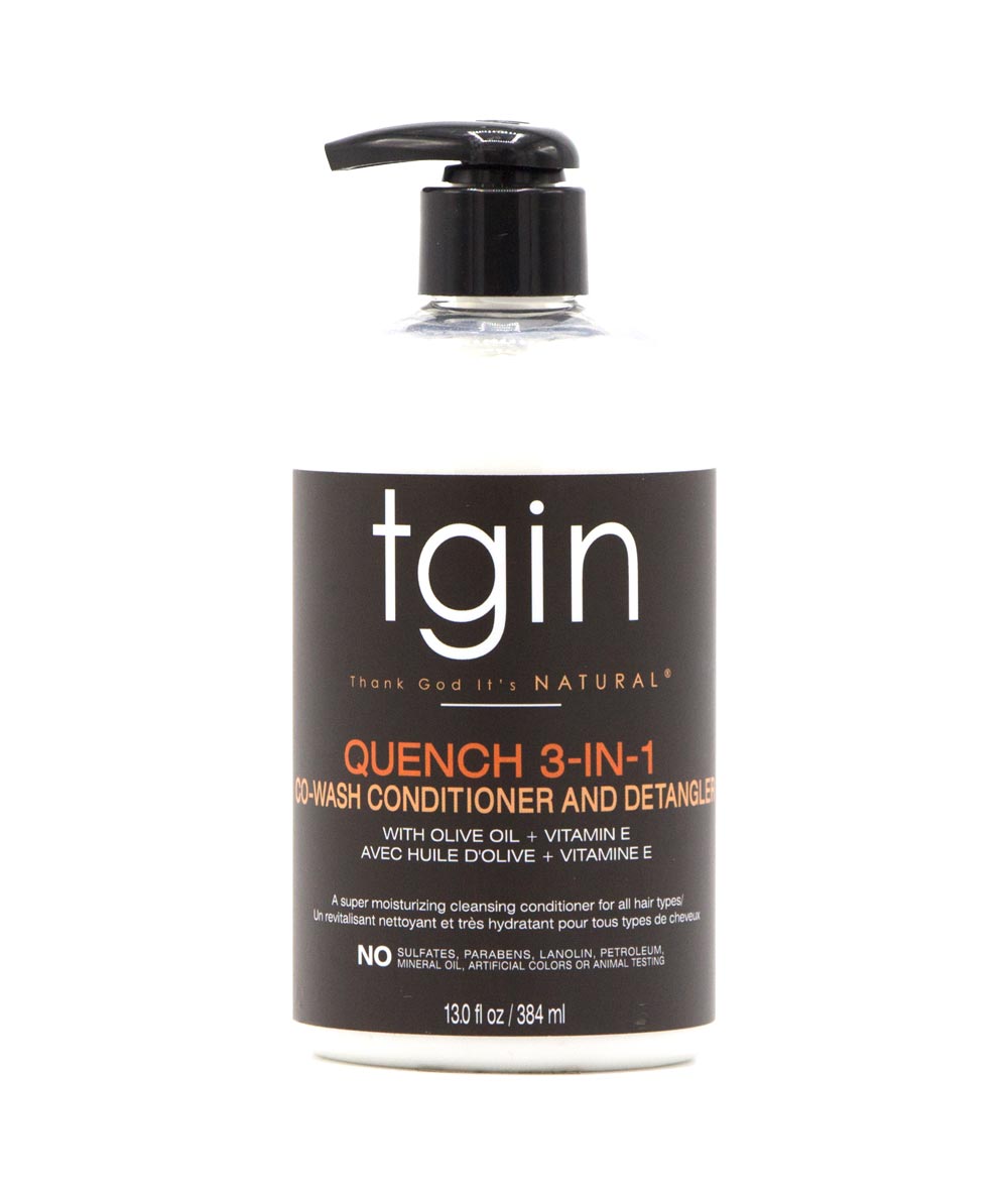 Tgin Quench 3-In-1 Co-Wash Conditioner And Detangler 13Oz, Hair Care - Cloré Beauty