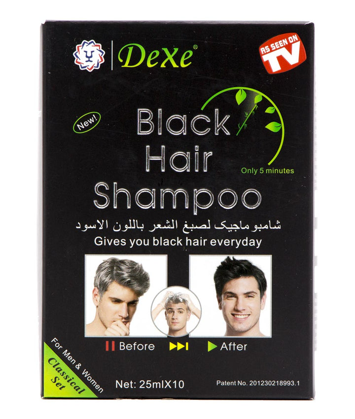 Dexe Black Hair Shampoo 25Mlx10