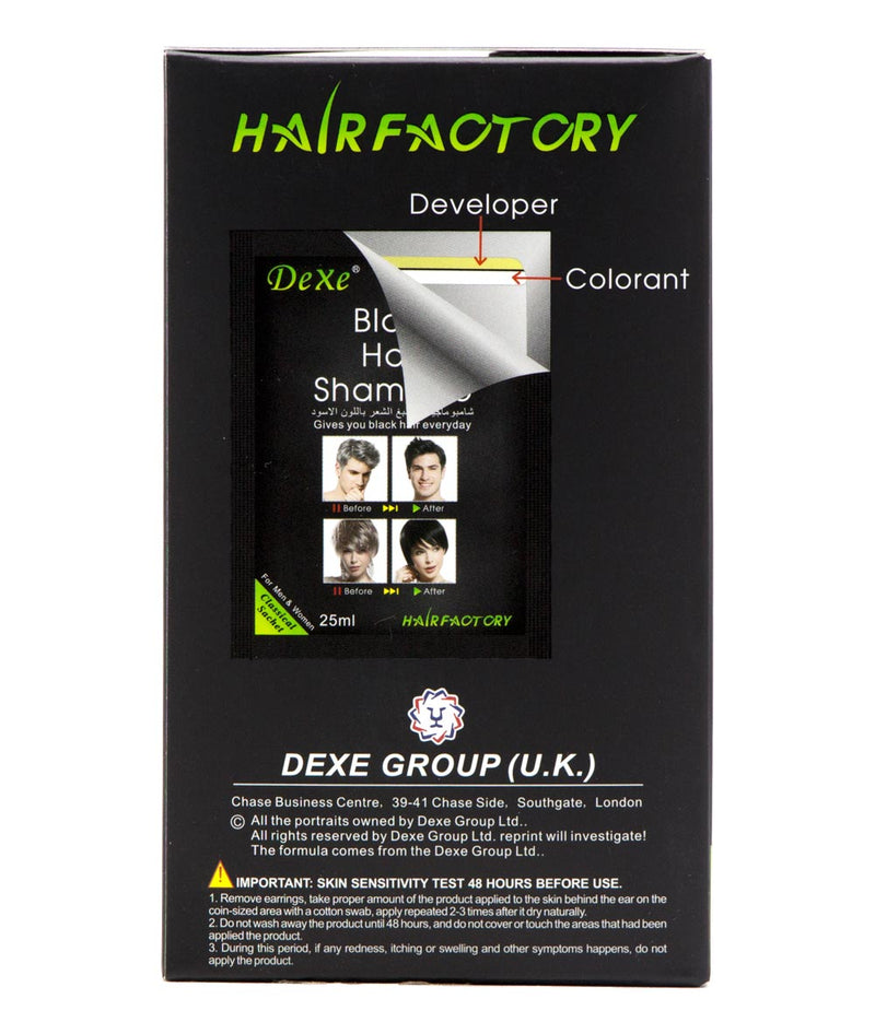 Dexe Black Hair Shampoo 25Mlx10