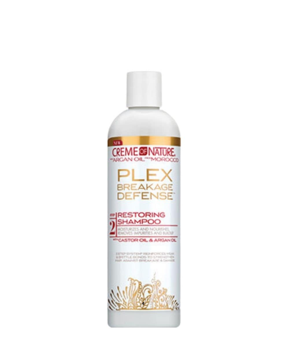 Creme Of Nature Argan/O Plex Breakage Defense Step2 Restoring Shampoo 12Oz, Hair Care - Cloré Beauty