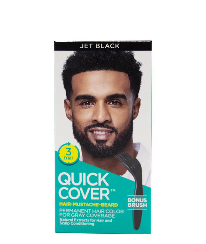 Kiss Quick Cover Permanent Hair Color Hair Mustache Beard For Men #Qmc