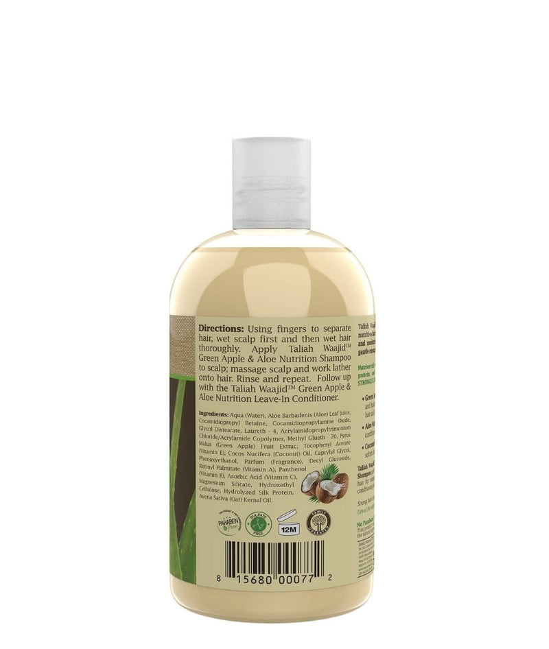 Taliah Waajid Green Apple And Aloe Nutrition Shampoo 12Oz