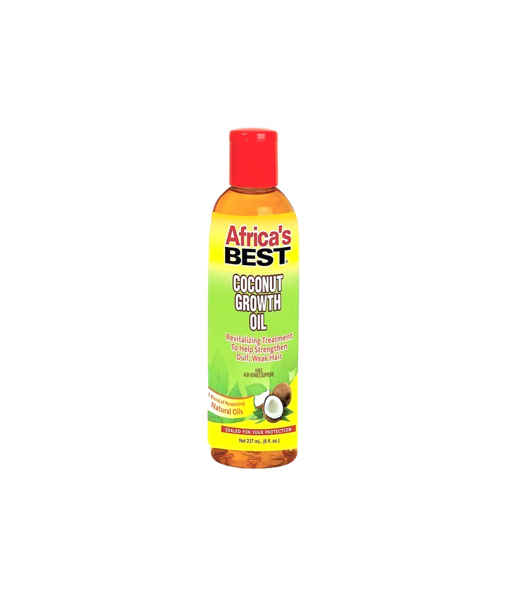 Africa's Best Coconut Growth Oil 4oz, Hair Care - Cloré Beauty