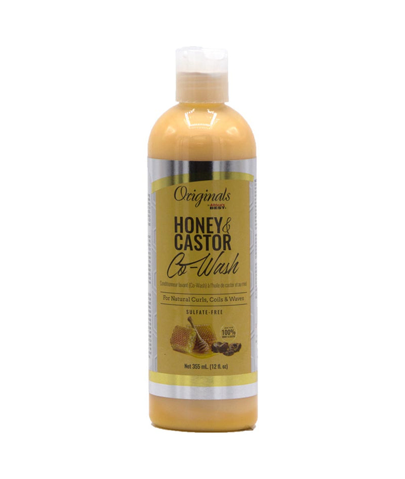 Africas Best Originals Honey&Castor Co Wash 12Oz