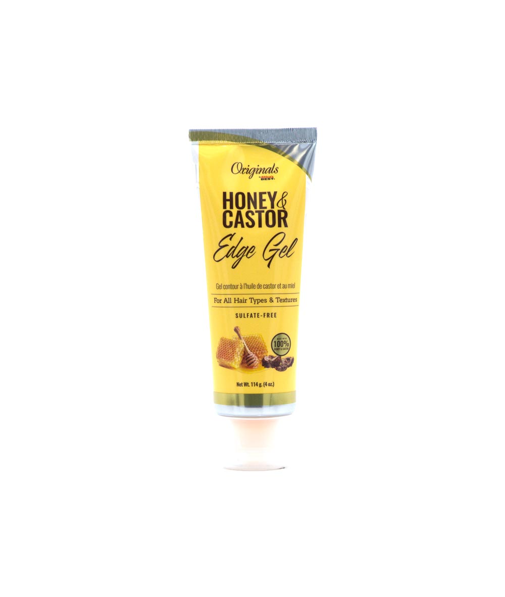 Africas Best Originals Honey&Castor Edge Gel 4Oz