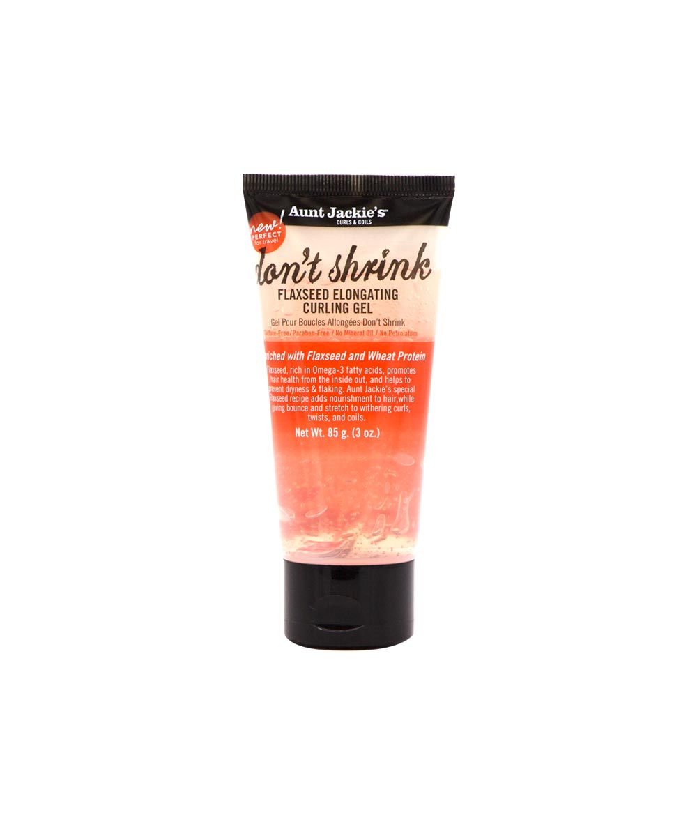 Aunt Jackie's Don’T Shrink Flaxseed Elongating Curl Gel 3oz, HAIR CARE - Cloré Beauty