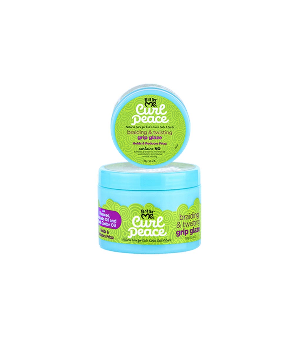 Just For Me Curl Peace Braiding&Twisting Grip Glaze 5.5Oz, HAIR CARE - Cloré Beauty
