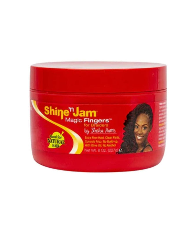 Ampro Shine-N-Jam Magic Fingers – Glanz-Spray Für Flechten & Zöpfe, 1 Stück