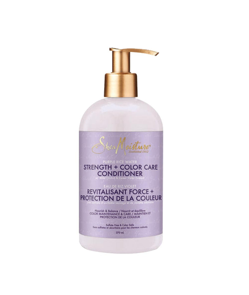 SheaMoisture Purple Rice Water Strength&Color Care Conditioner 370Ml