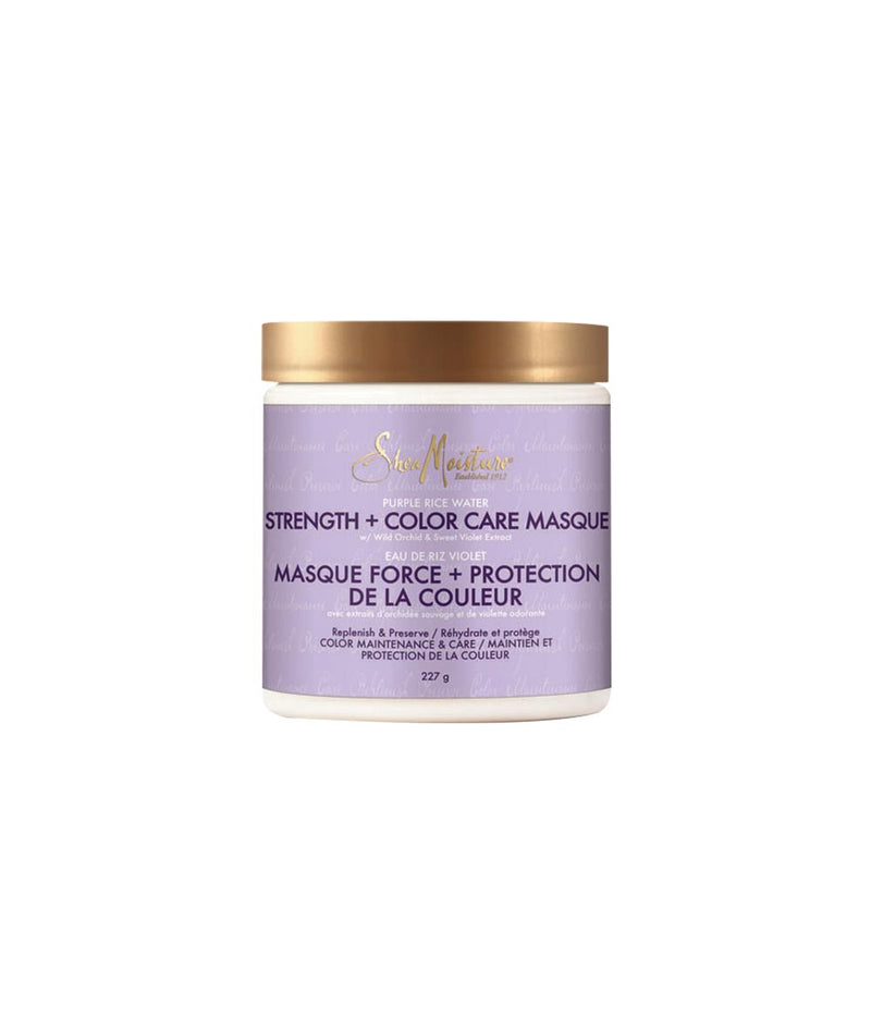 SheaMoisture Purple Rice Water Strength&Color Care Masque 227G