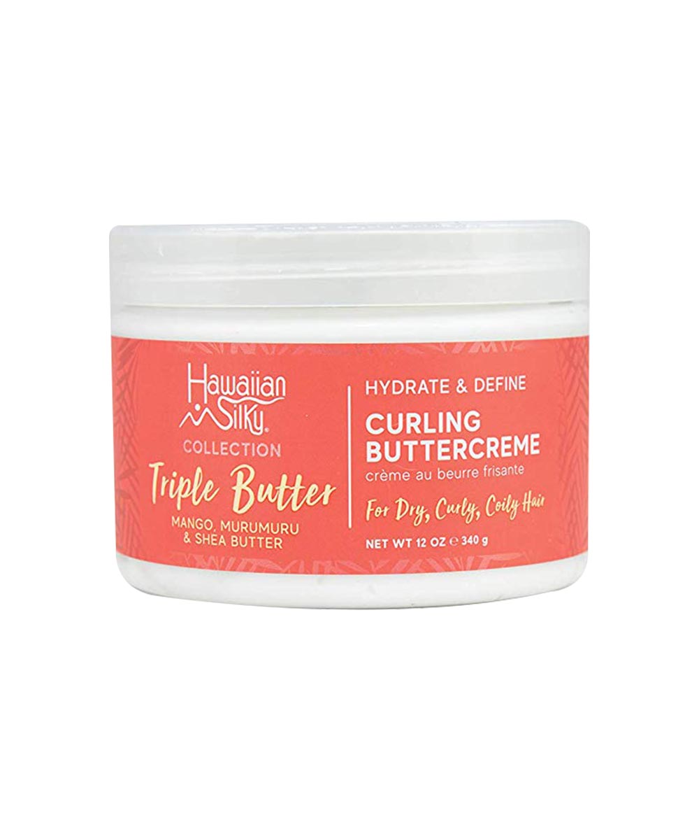 Hawaiian Silky Trp/B H&D Curling Butter Creme 12Oz