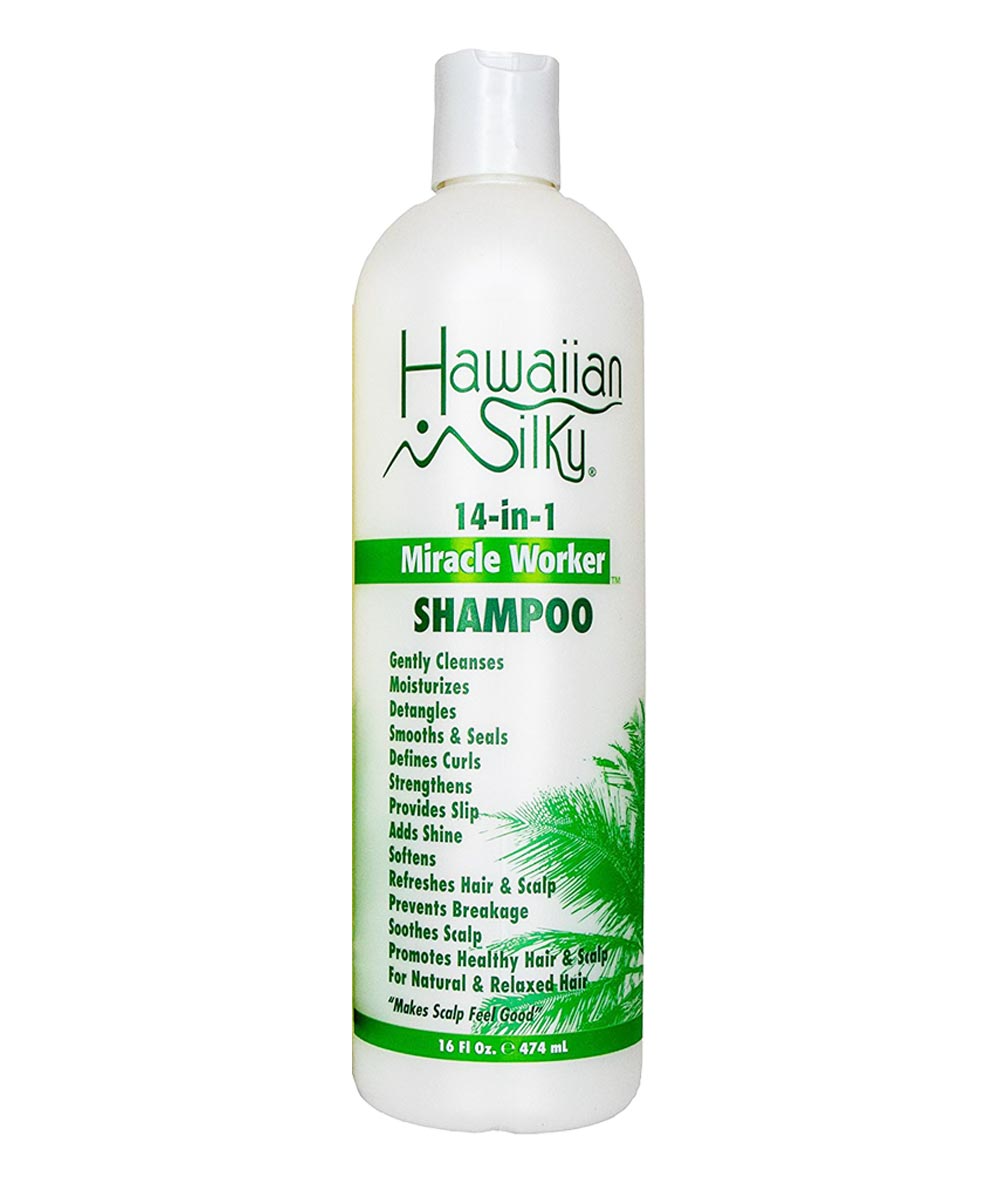 Hawaiian Silky Miracle Worker 14 In 1 Shampoo 16Oz, Hair Care - Cloré Beauty