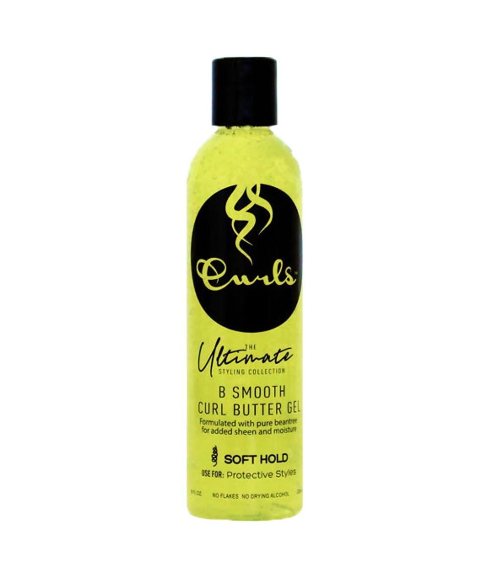 Curls Ultimate B Smooth Curl Butter Gel[Soft Hold] 8Oz