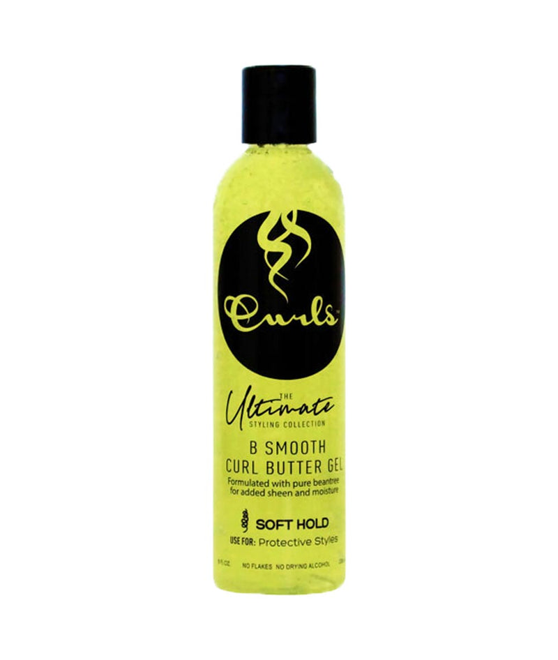 Curls Ultimate B Smooth Curl Butter Gel[Soft Hold] 8Oz