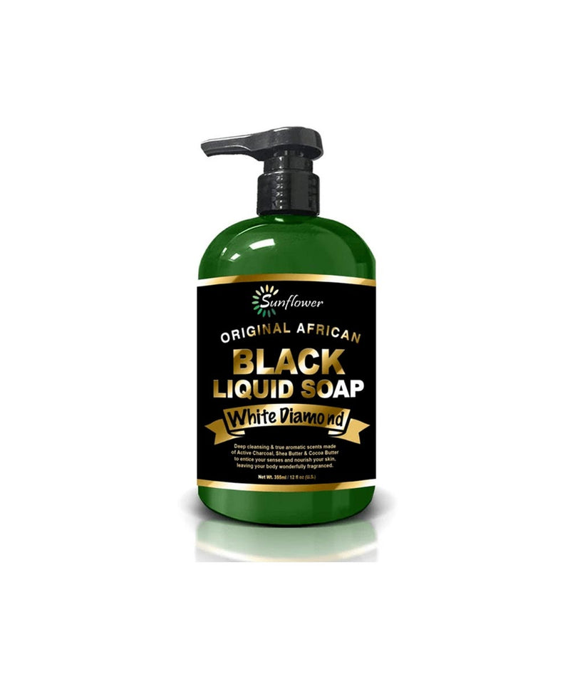 Sunflower Original African Black Liquid Soap 5Oz