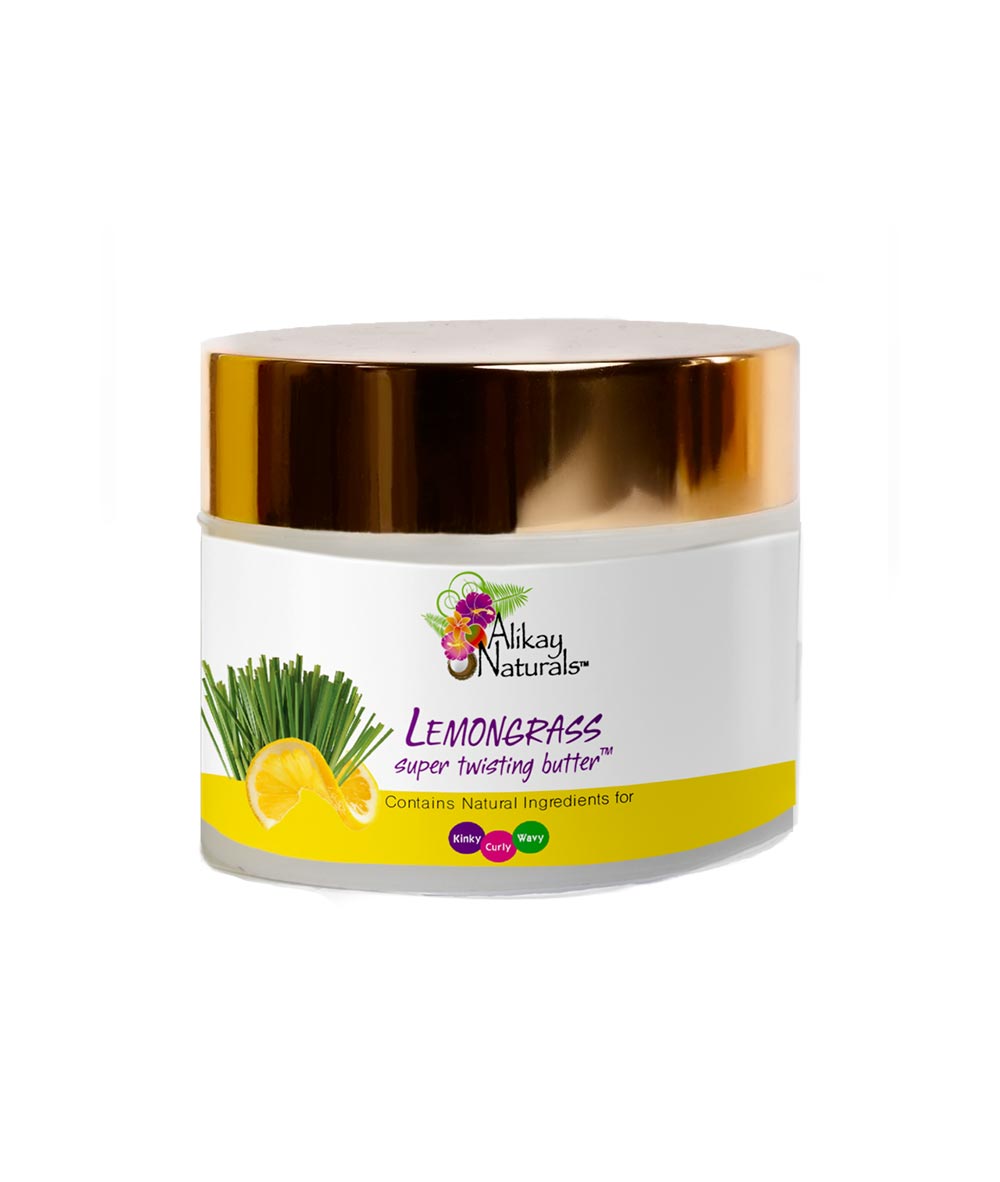 Alikay Naturals Lemongrass Super Twisting Butter 8Oz