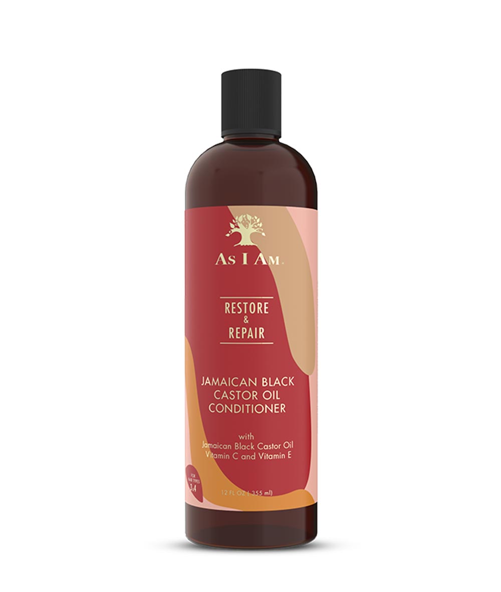 As I Am Restore & Repair Jamaican Black Castor Oil Conditioner 12oz, HAIR CARE - Cloré Beauty