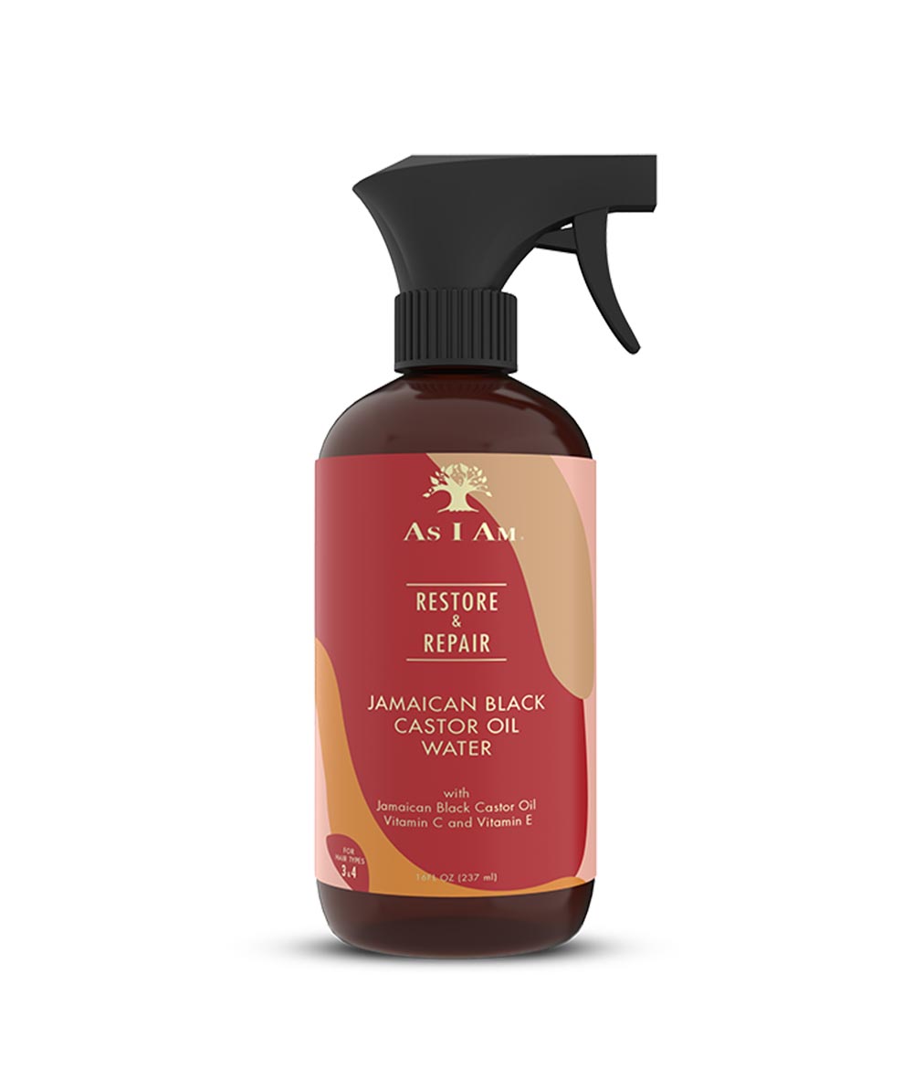 As I Am Restore & Repair Jamaican Black Castor Oil Water 16oz, Hair Care - Cloré Beauty