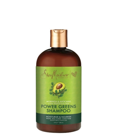 SheaMoisture Moringa & Avocado Power Green Shampoo 384Ml